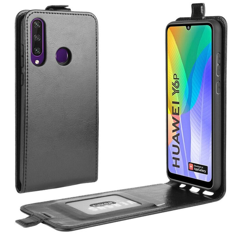 Flip Cover Huawei Y6p Læder Cover Foldbar