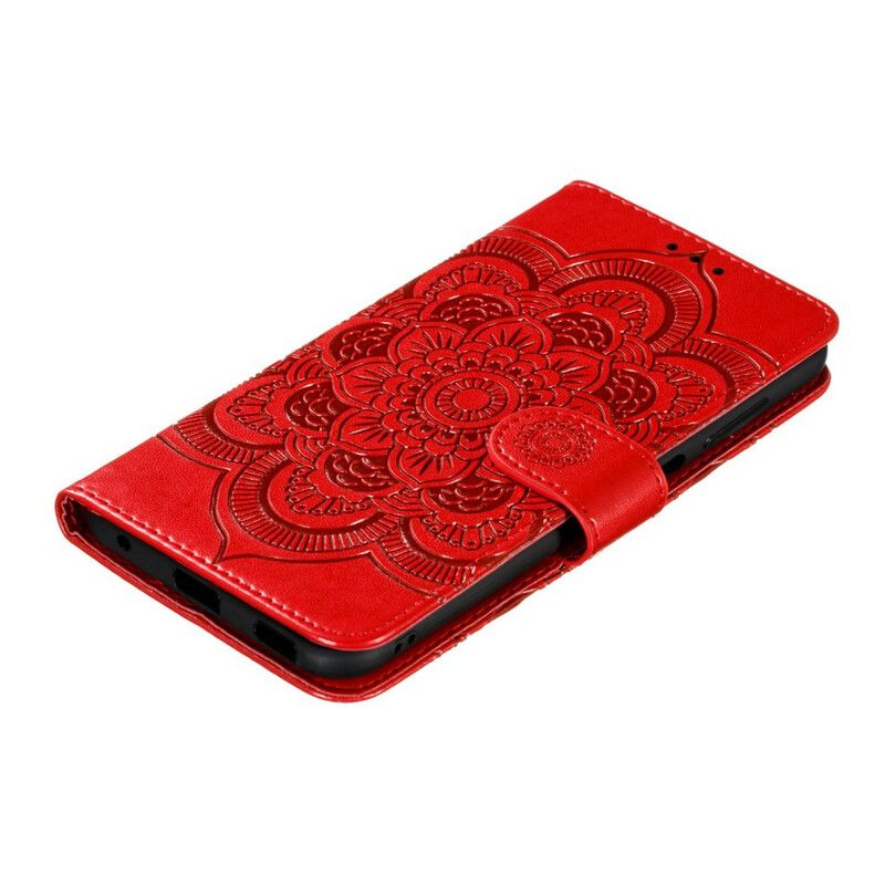 Læder Cover Huawei Y6p Fuld Mandala