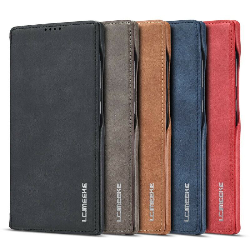 Cover Samsung Galaxy Note 20 Flip Cover Lc.imeeke Lædereffekt