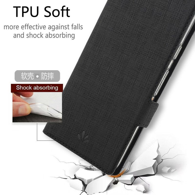 Cover Samsung Galaxy Note 20 Flip Cover Tekstureret Vili Dmx