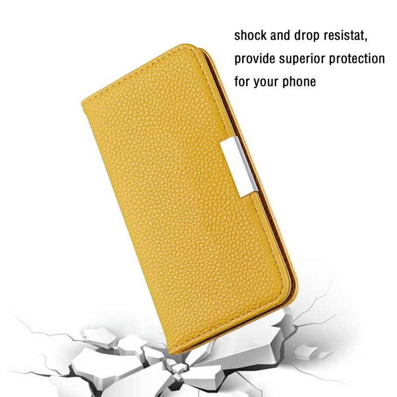 Cover Samsung Galaxy Note 20 Flip Cover Ultra Chic Litchi Imiteret Læder