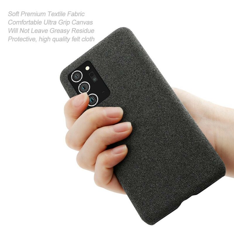 Cover Samsung Galaxy Note 20 Ksq Stoftekstur