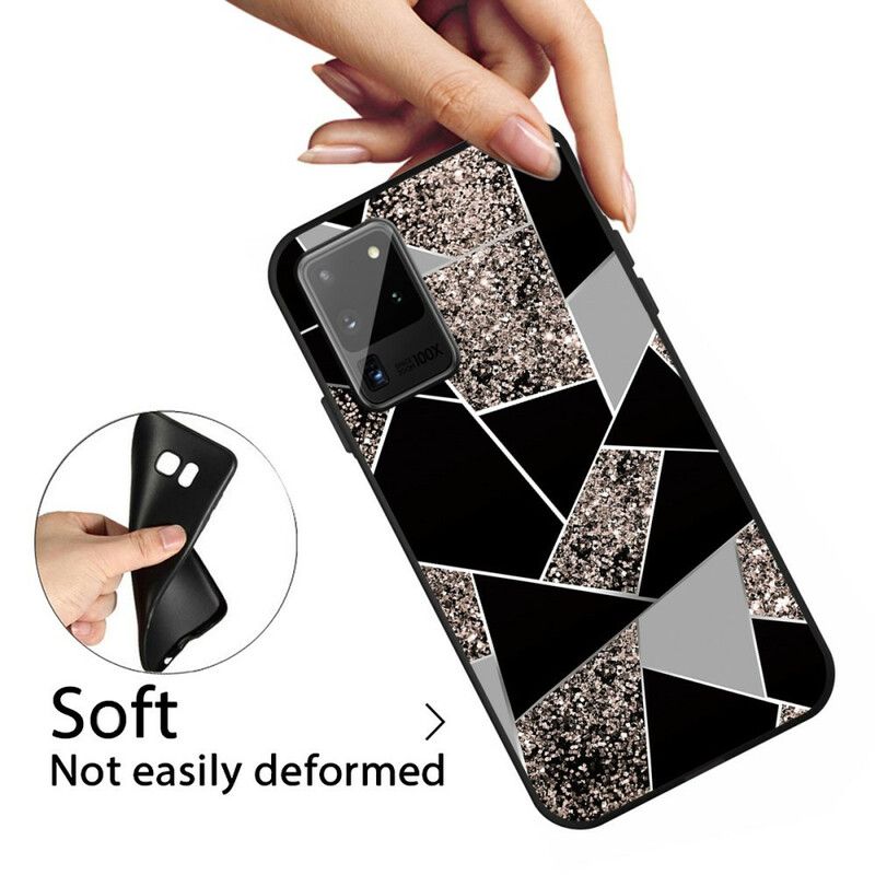 Cover Samsung Galaxy Note 20 Styliseret Marmor