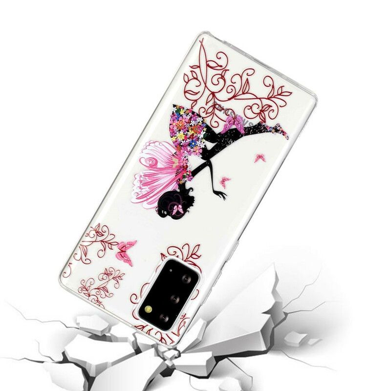 Cover Samsung Galaxy Note 20 Transparent Blomsterfe