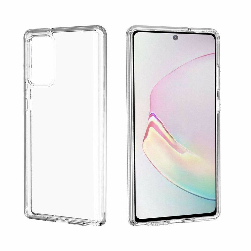 Cover Samsung Galaxy Note 20 Transparent Farvet