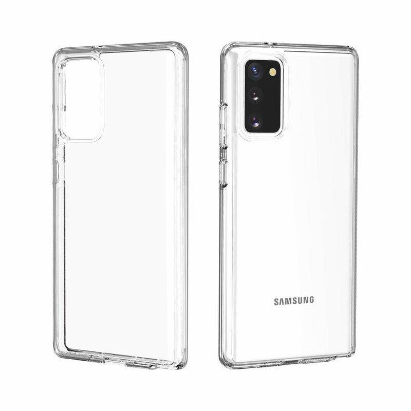 Cover Samsung Galaxy Note 20 Transparent Farvet