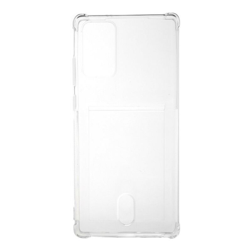 Cover Samsung Galaxy Note 20 Transparente Forstærkede Hjørner