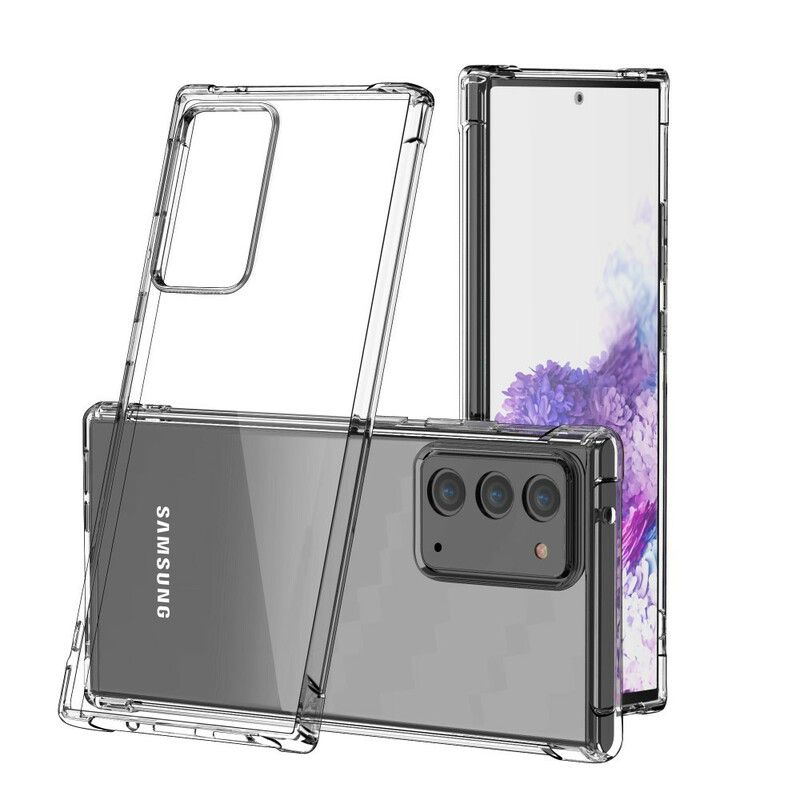 Cover Samsung Galaxy Note 20 Transparente Leeu Beskyttelsespuder