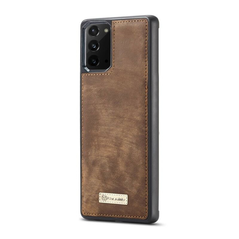 Flip Cover Samsung Galaxy Note 20 Caseme Aftagelig