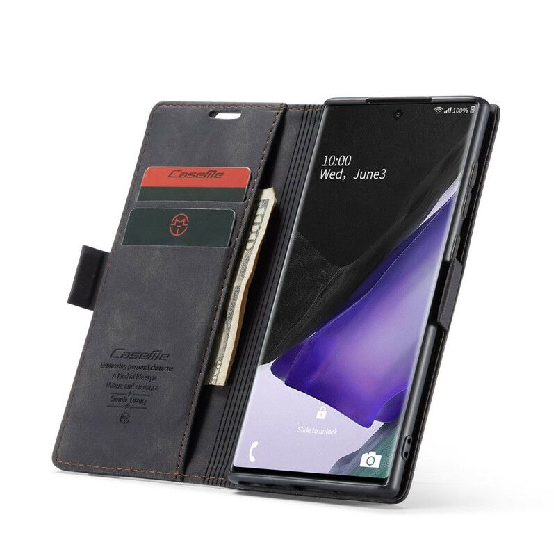 Flip Cover Samsung Galaxy Note 20 Caseme Kunstlæder