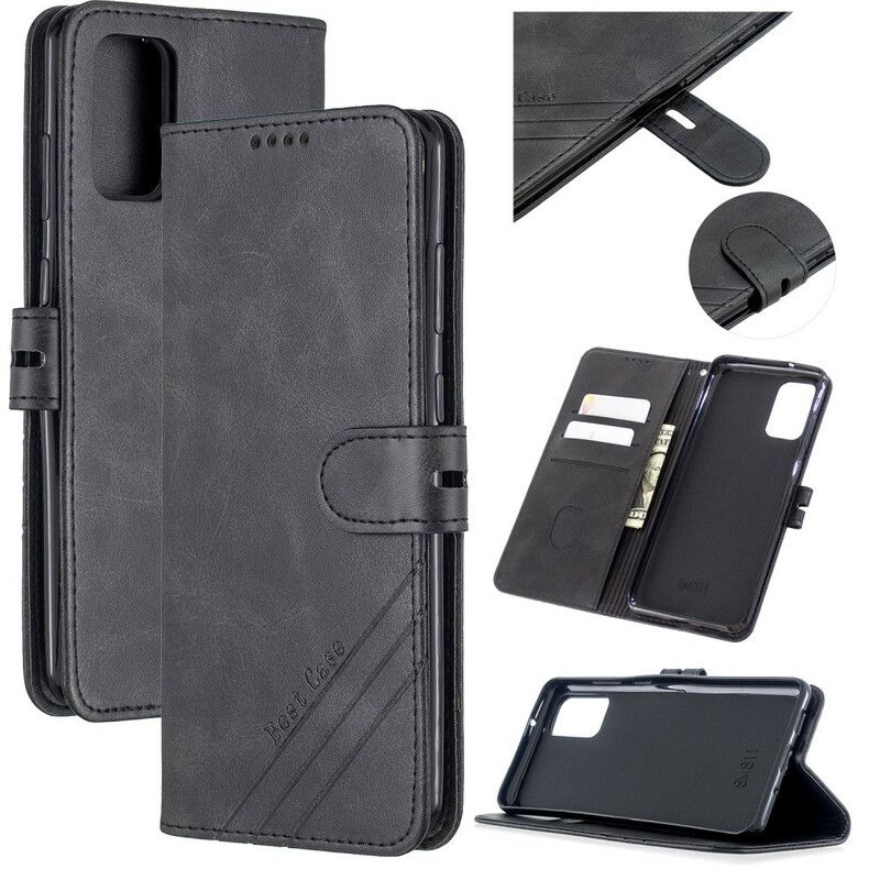 Flip Cover Samsung Galaxy Note 20 Faux Læder Bedste Serie