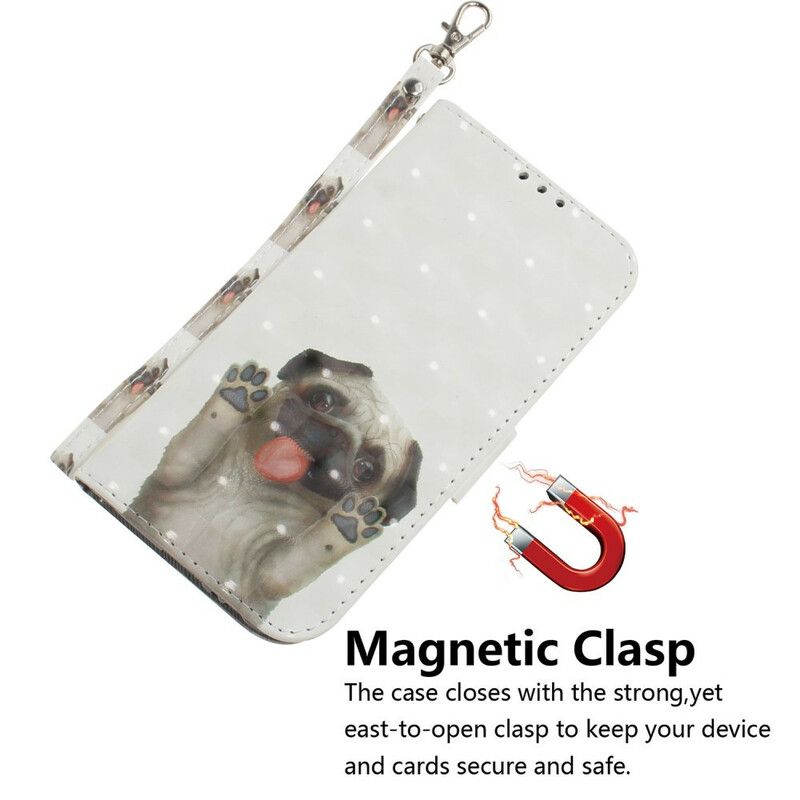 Flip Cover Samsung Galaxy Note 20 Med Snor Elsk Min Hund Med Snor