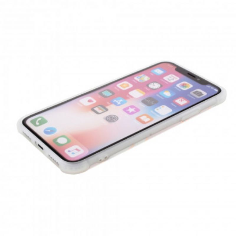 Cover iPhone X / XS Blinkende Geometrisk Marmor