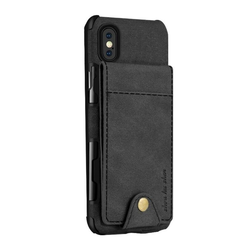 Cover iPhone X / XS Flip Cover Foldekortholder