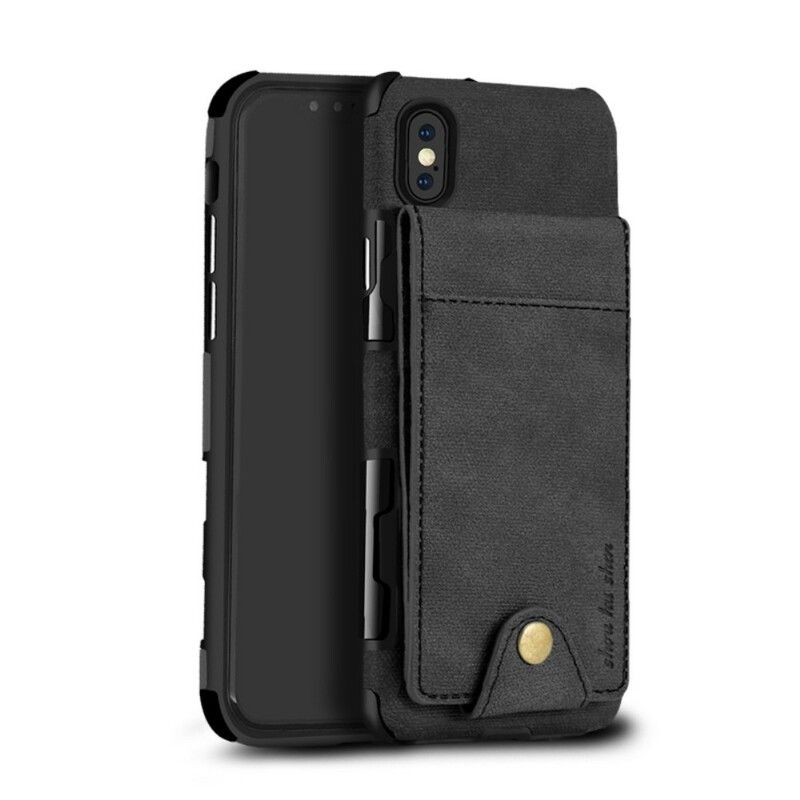 Cover iPhone X / XS Flip Cover Foldekortholder