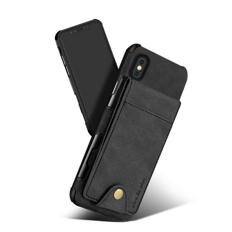 Cover iPhone X / XS Flip Cover Foldekortholder