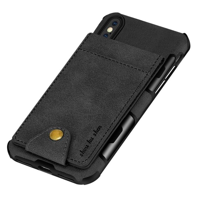 Cover iPhone X / XS Flip Cover Foldekortholder