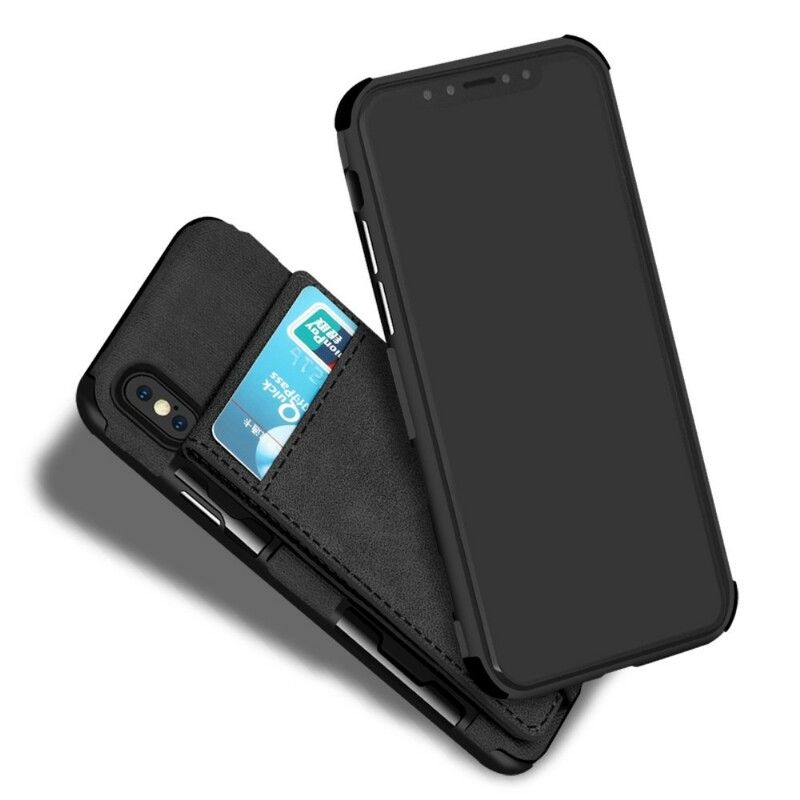 Cover iPhone X / XS Flip Cover Foldekortholder