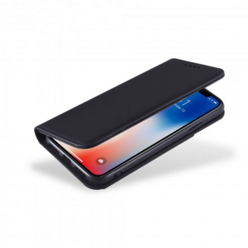 Cover iPhone X / XS Flip Cover Støttekortholder