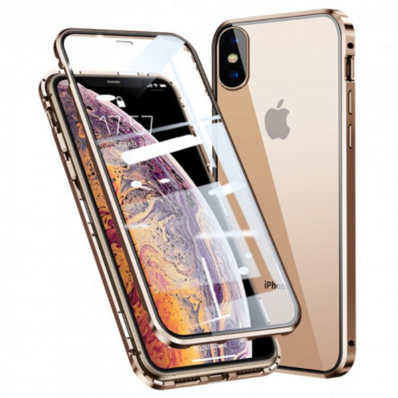 Cover iPhone X / XS Hærdet Glas Foran Og Bagpå