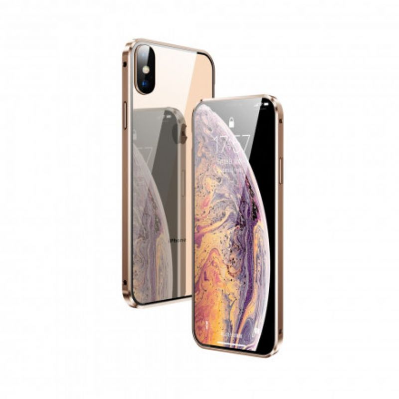 Cover iPhone X / XS Hærdet Glas Foran Og Bagpå