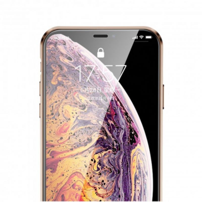 Cover iPhone X / XS Hærdet Glas Foran Og Bagpå