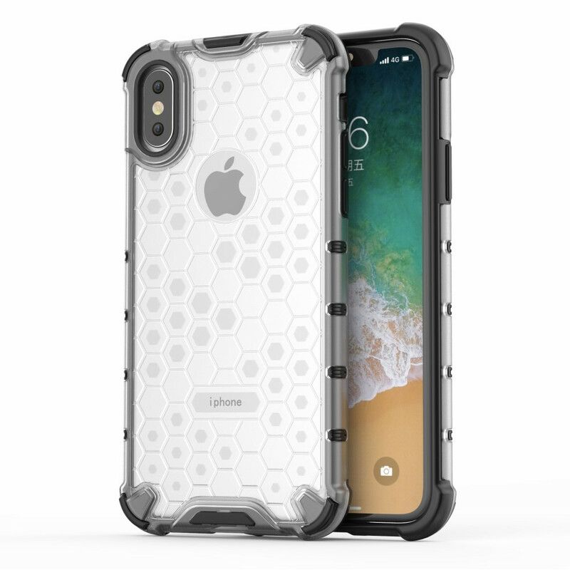 Cover iPhone X / XS Honeycomb Style