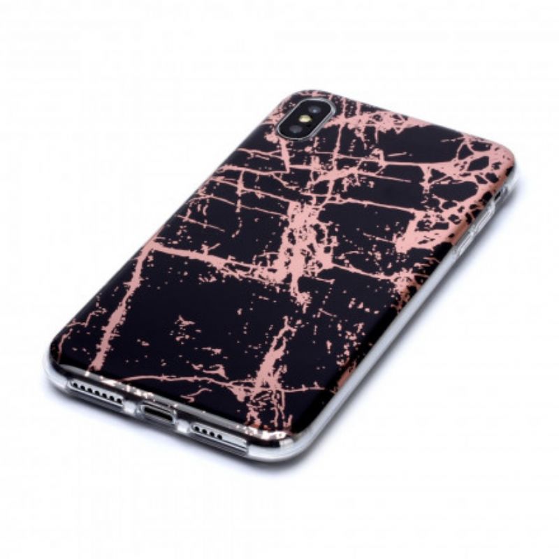 Cover iPhone X / XS Marmor Geometri Design