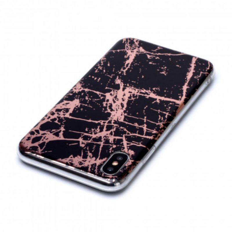 Cover iPhone X / XS Marmor Geometri Design