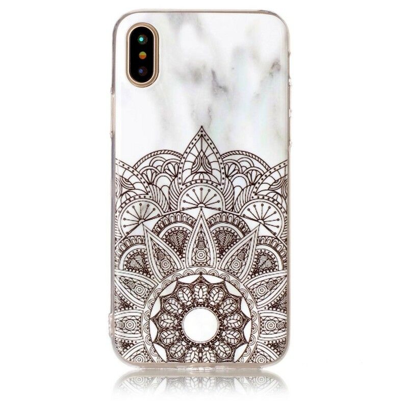 Cover iPhone X / XS Marmor Mandala