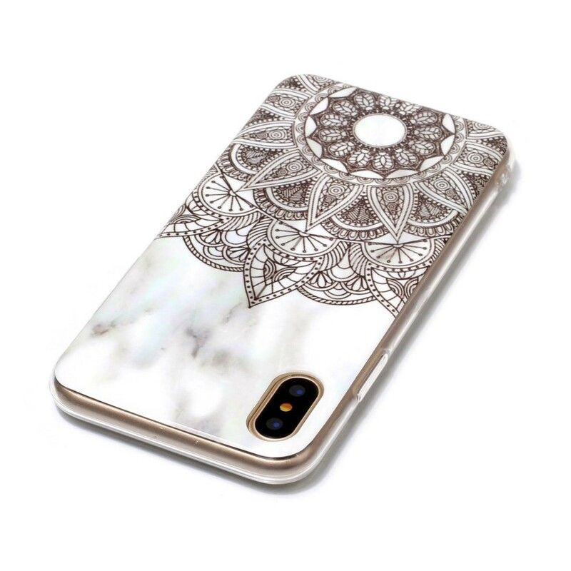 Cover iPhone X / XS Marmor Mandala