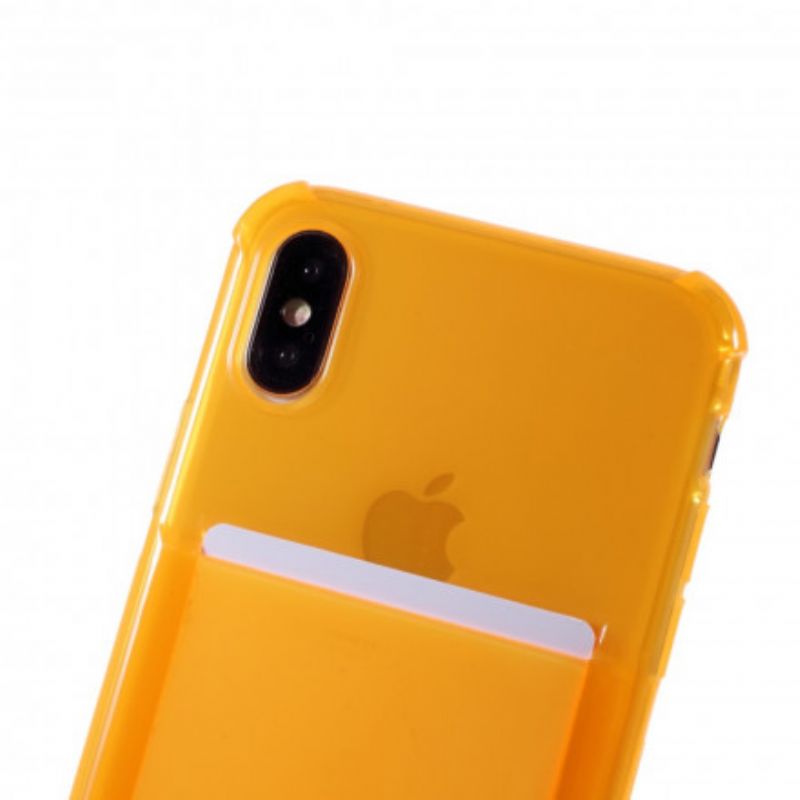 Cover iPhone X / XS Med Snor Snor Med Kortholder