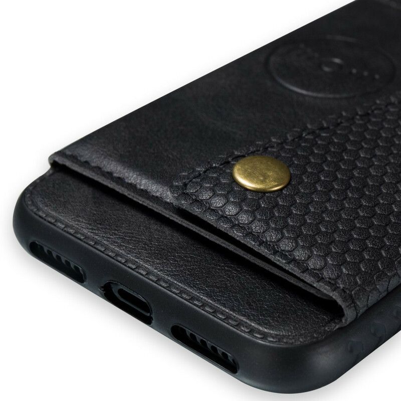 Cover iPhone X / XS Punge Etui Snap Tegnebog