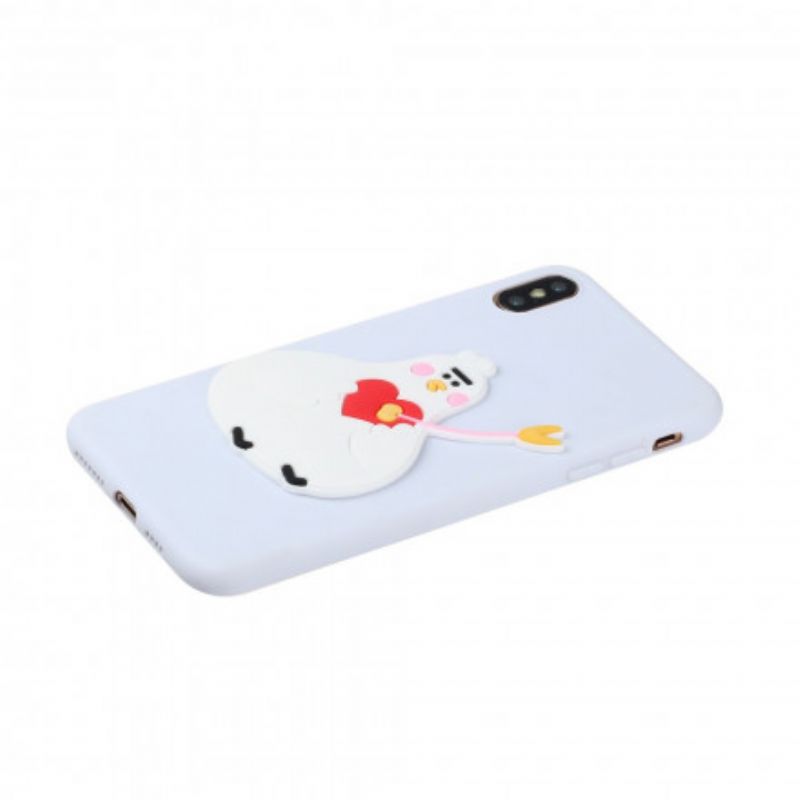 Cover iPhone X / XS Silicone Logo Dyresjov