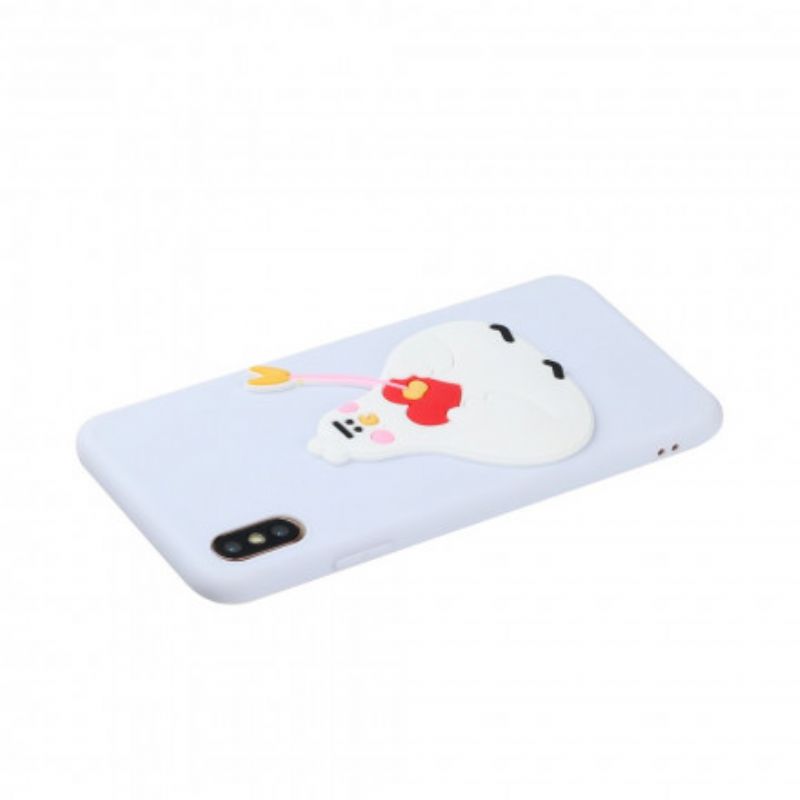 Cover iPhone X / XS Silicone Logo Dyresjov