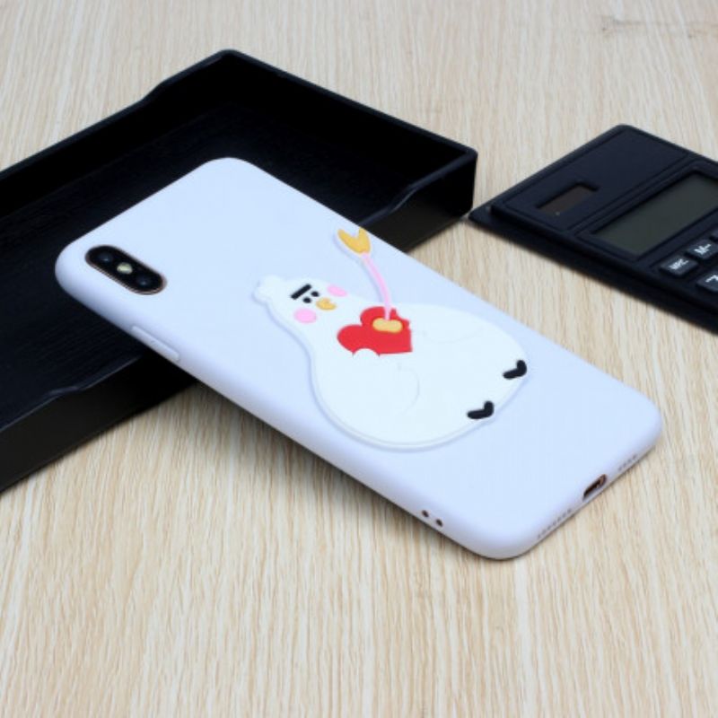 Cover iPhone X / XS Silicone Logo Dyresjov