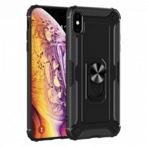 Cover iPhone X / XS Silicone Ring-støtte