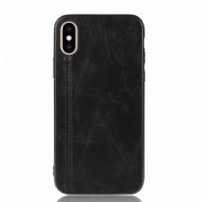 Cover iPhone X / XS Sømslædereffekt