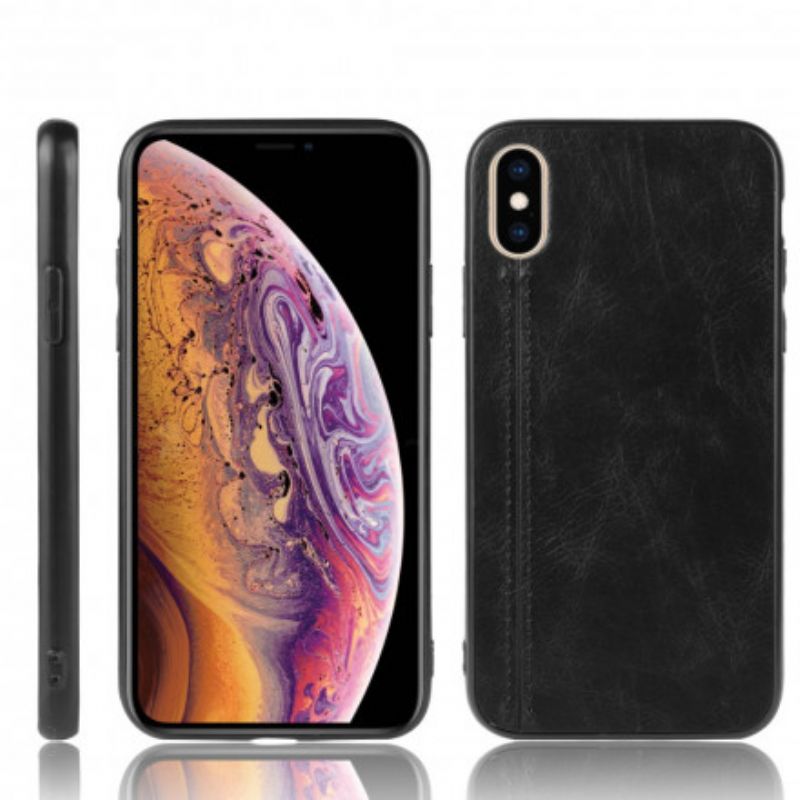 Cover iPhone X / XS Sømslædereffekt