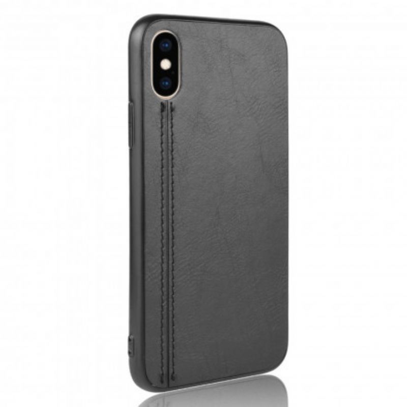 Cover iPhone X / XS Sømslædereffekt