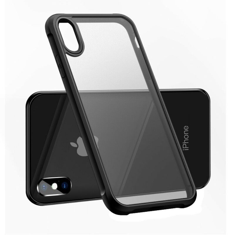 Cover iPhone X / XS Transparente Leeu Beskyttelsespuder