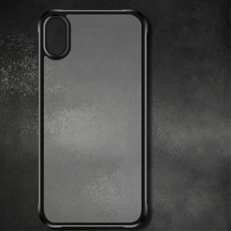 Cover iPhone X / XS Transparente Leeu Beskyttelsespuder