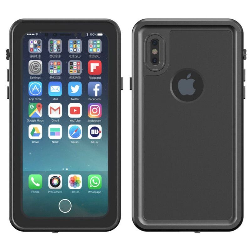 Cover iPhone X / XS Vandtæt Og Modstandsdygtig Redpeper