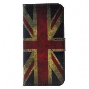 Flip Cover iPhone X / XS Englands Flag