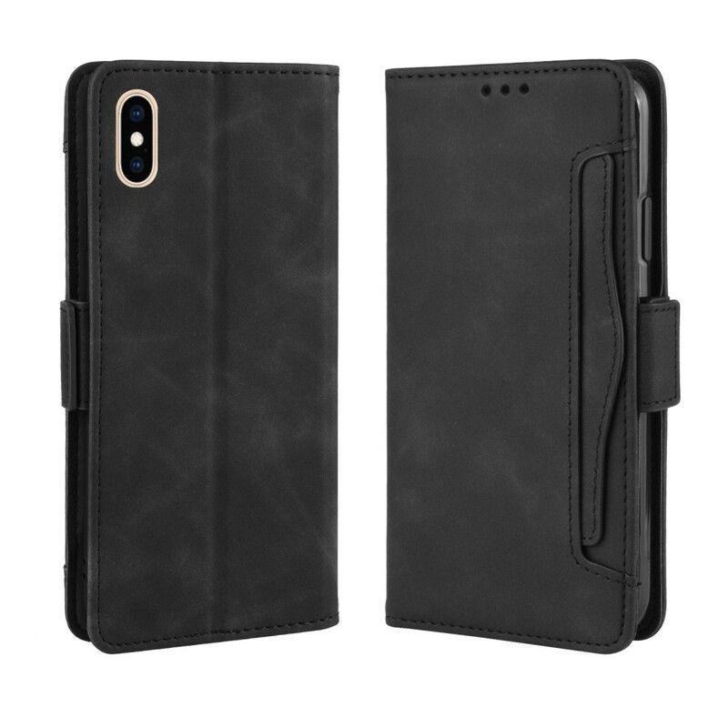 Flip Cover iPhone X / XS Førsteklasses Multikort