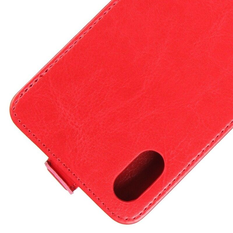 Flip Cover iPhone X / XS Læder Cover Foldbar