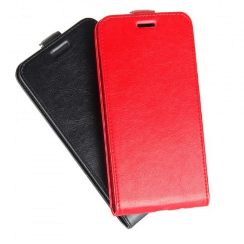 Flip Cover iPhone X / XS Læder Cover Retro Foldning