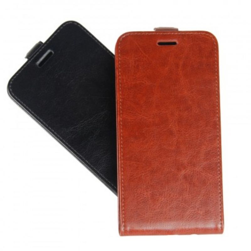 Flip Cover iPhone X / XS Læder Cover Retro Foldning