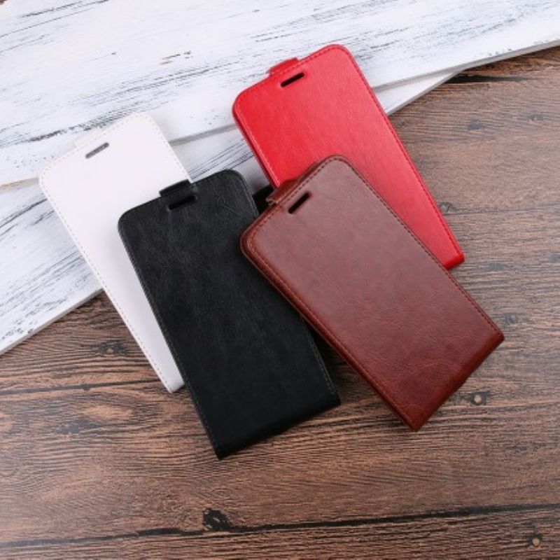 Flip Cover iPhone X / XS Læder Cover Retro Foldning