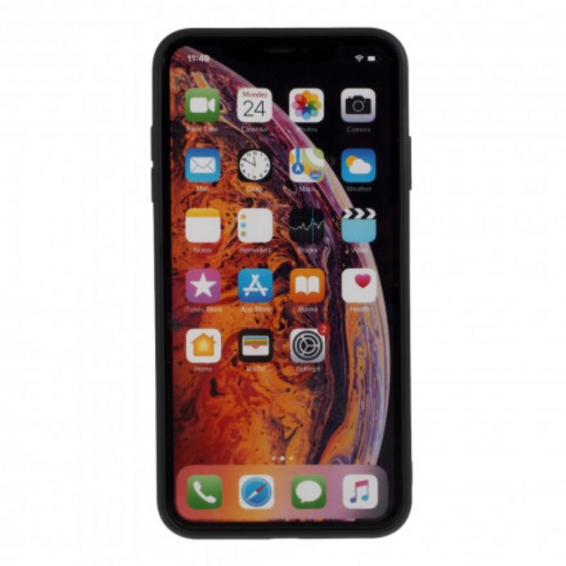 Mobilcover iPhone X / XS Mat Stiv Silikone